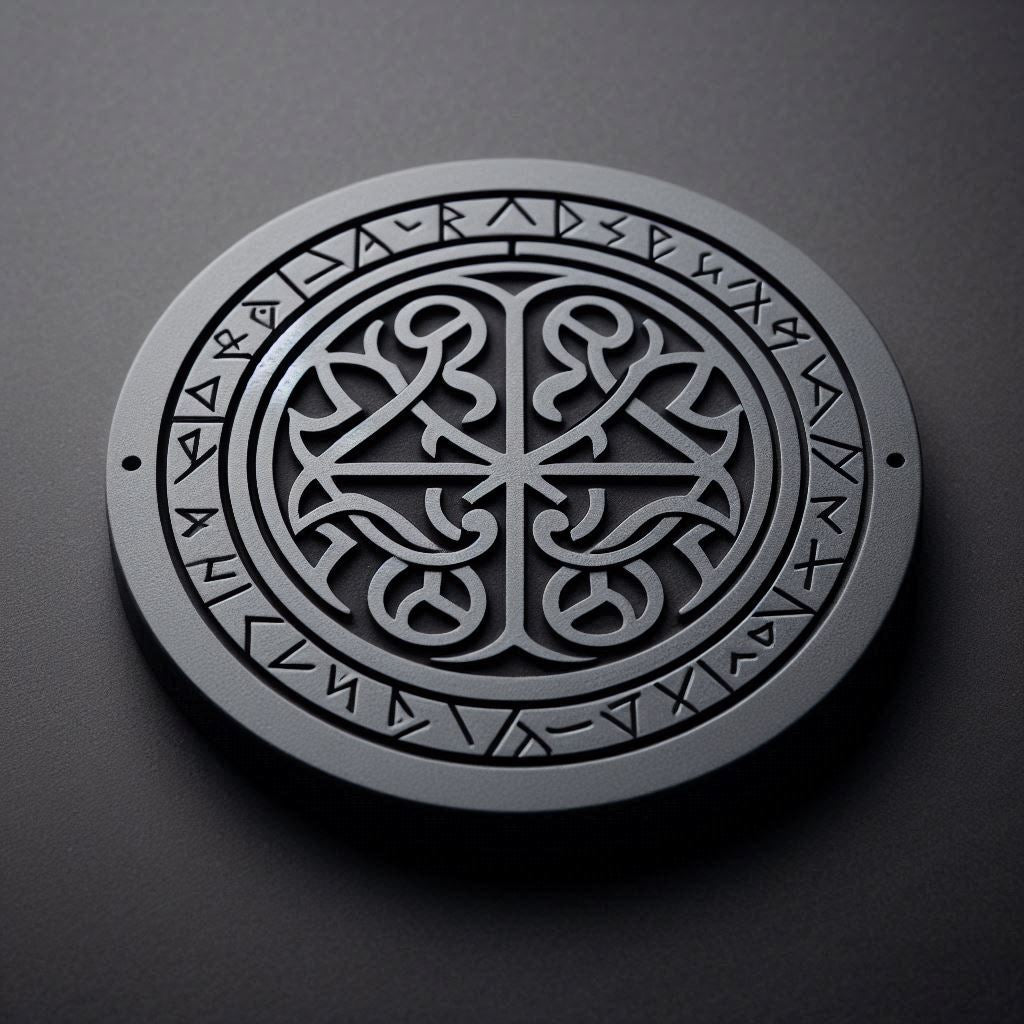 Getränkeuntersetzer-Set „Runestone“