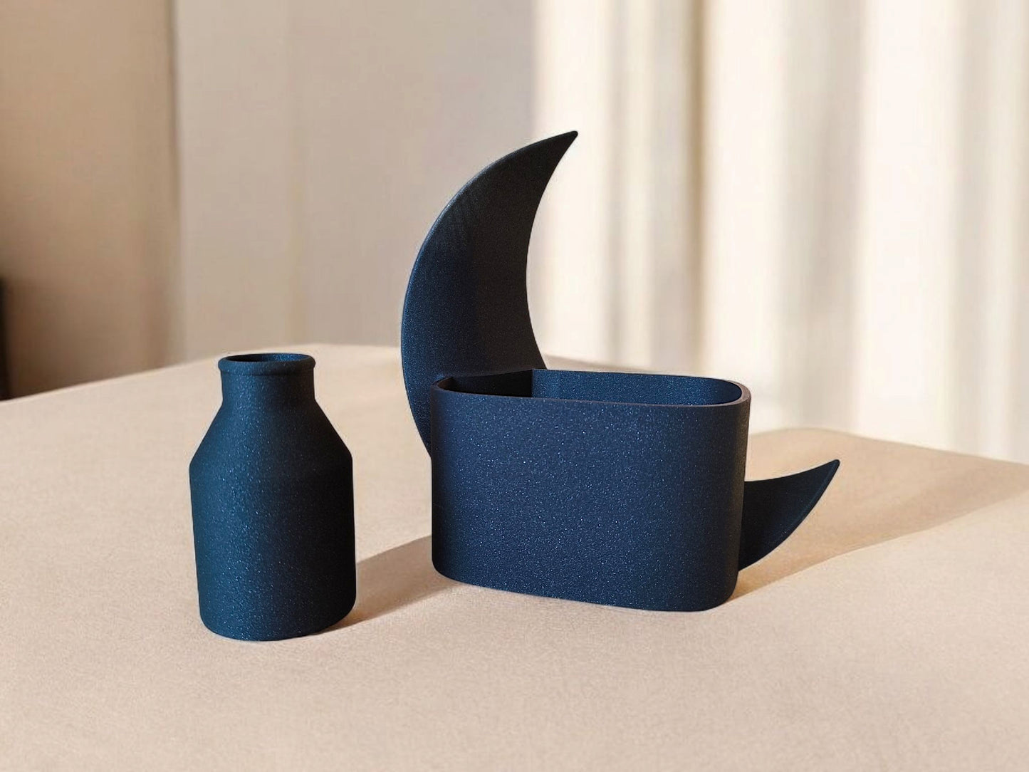 Blumentopf mit Vase "Crescent"