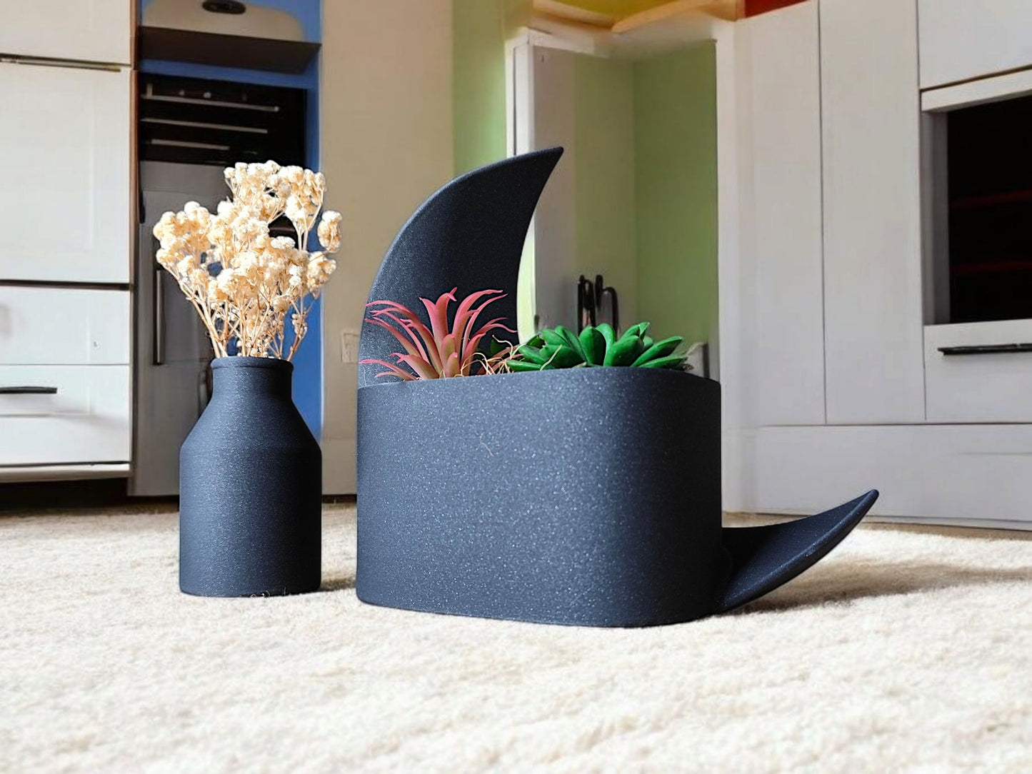 Blumentopf mit Vase "Crescent"