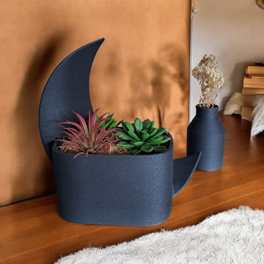 Blumentopf mit Vase "Crescent"