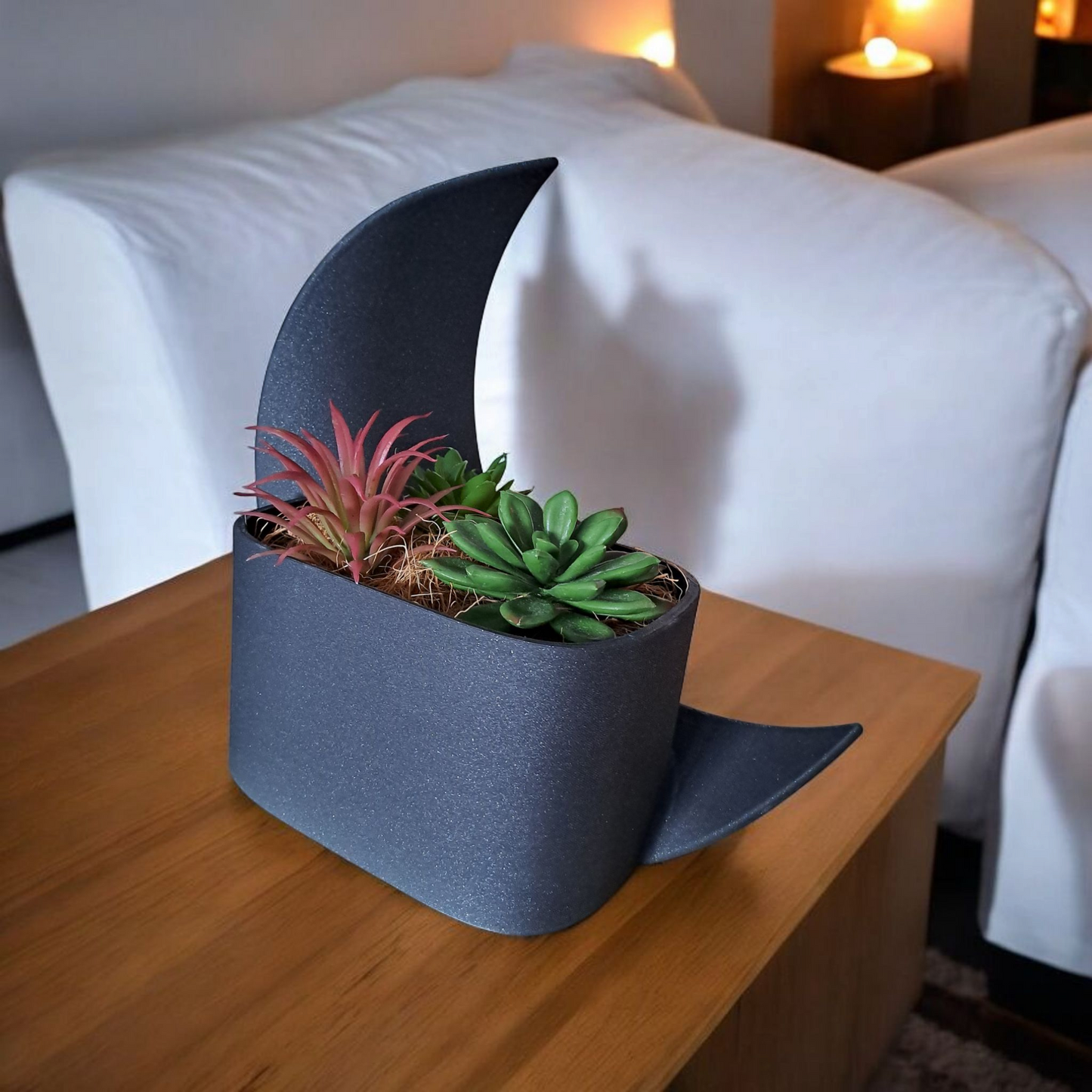 Blumentopf mit Vase "Crescent"