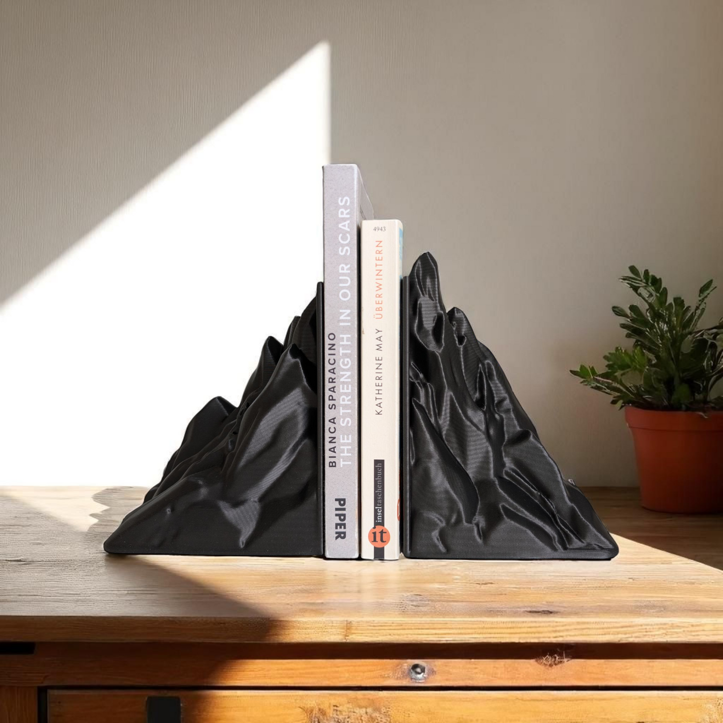 Buchstütze „Mountain Peaks“