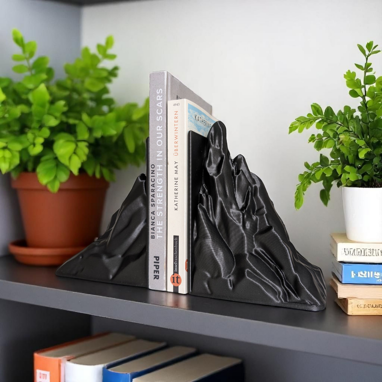 Buchstütze „Mountain Peaks“