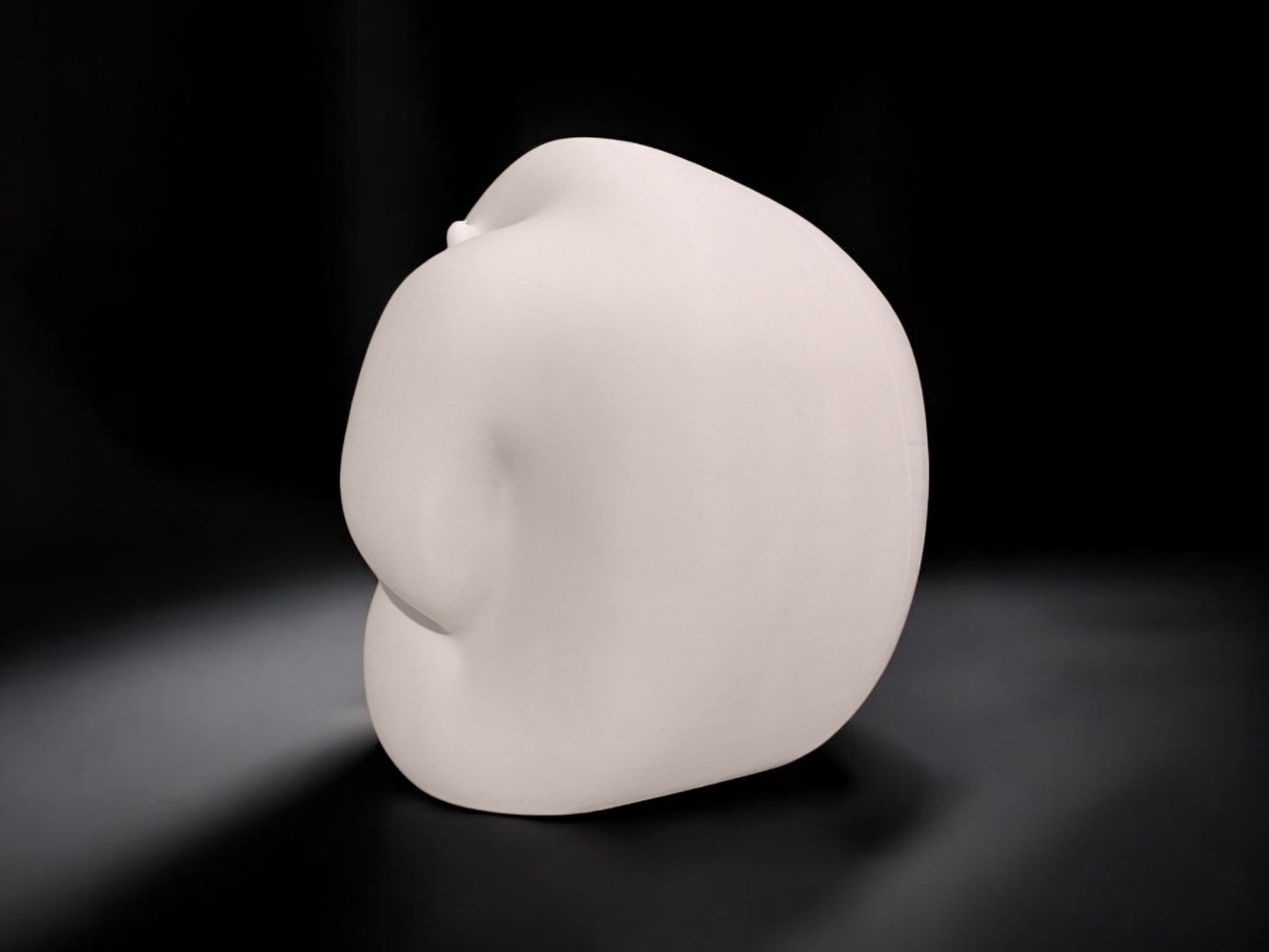 Minimalistische Orang-Utan Figur „Orang“ – Skulptur