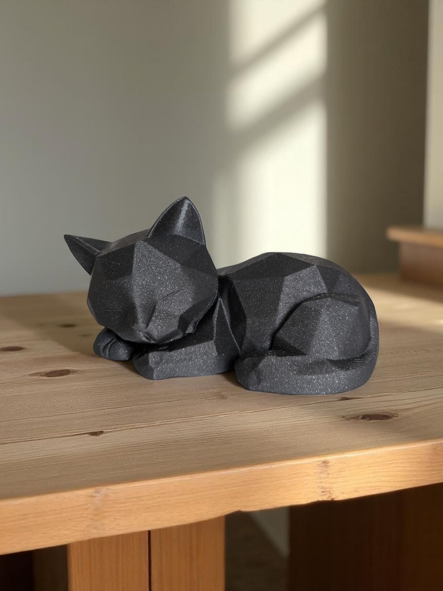 Katzen Figur „Sleeping Kitten“ – Skulptur