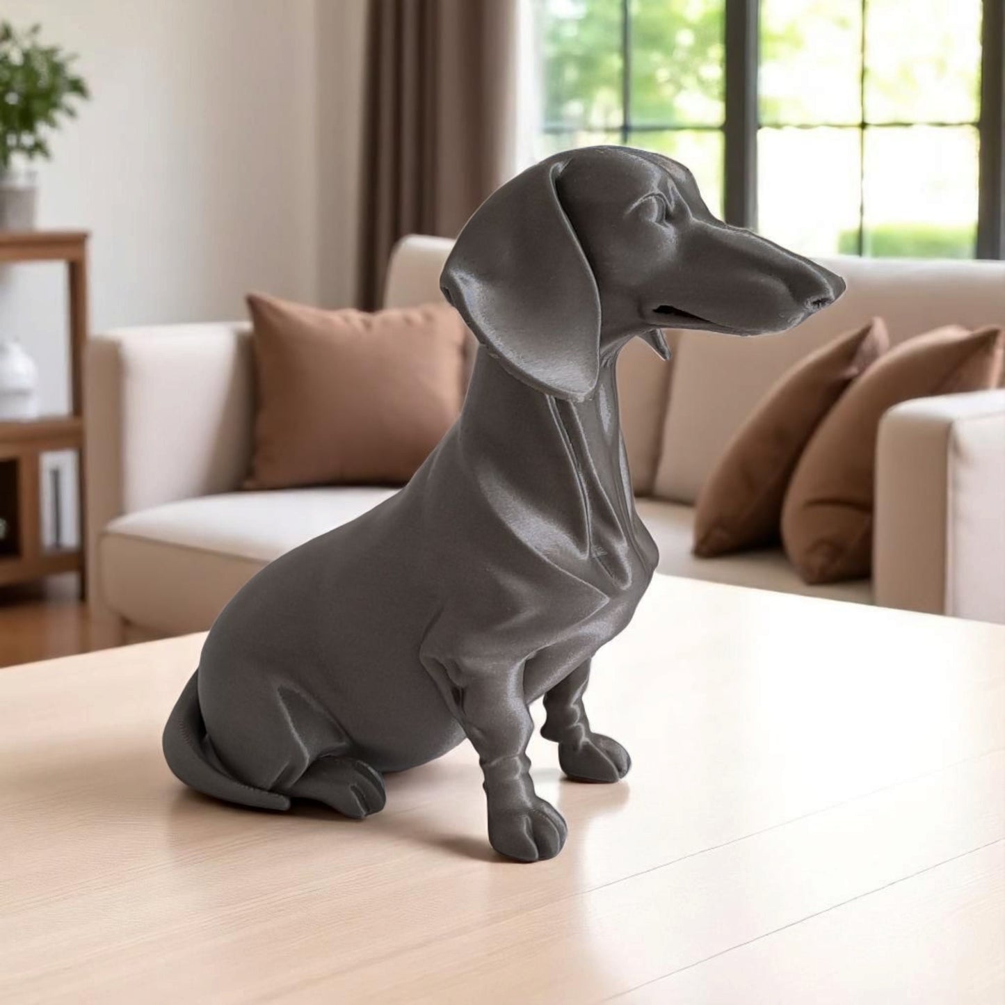 Hunde Figur „Dackel“ – Skulptur