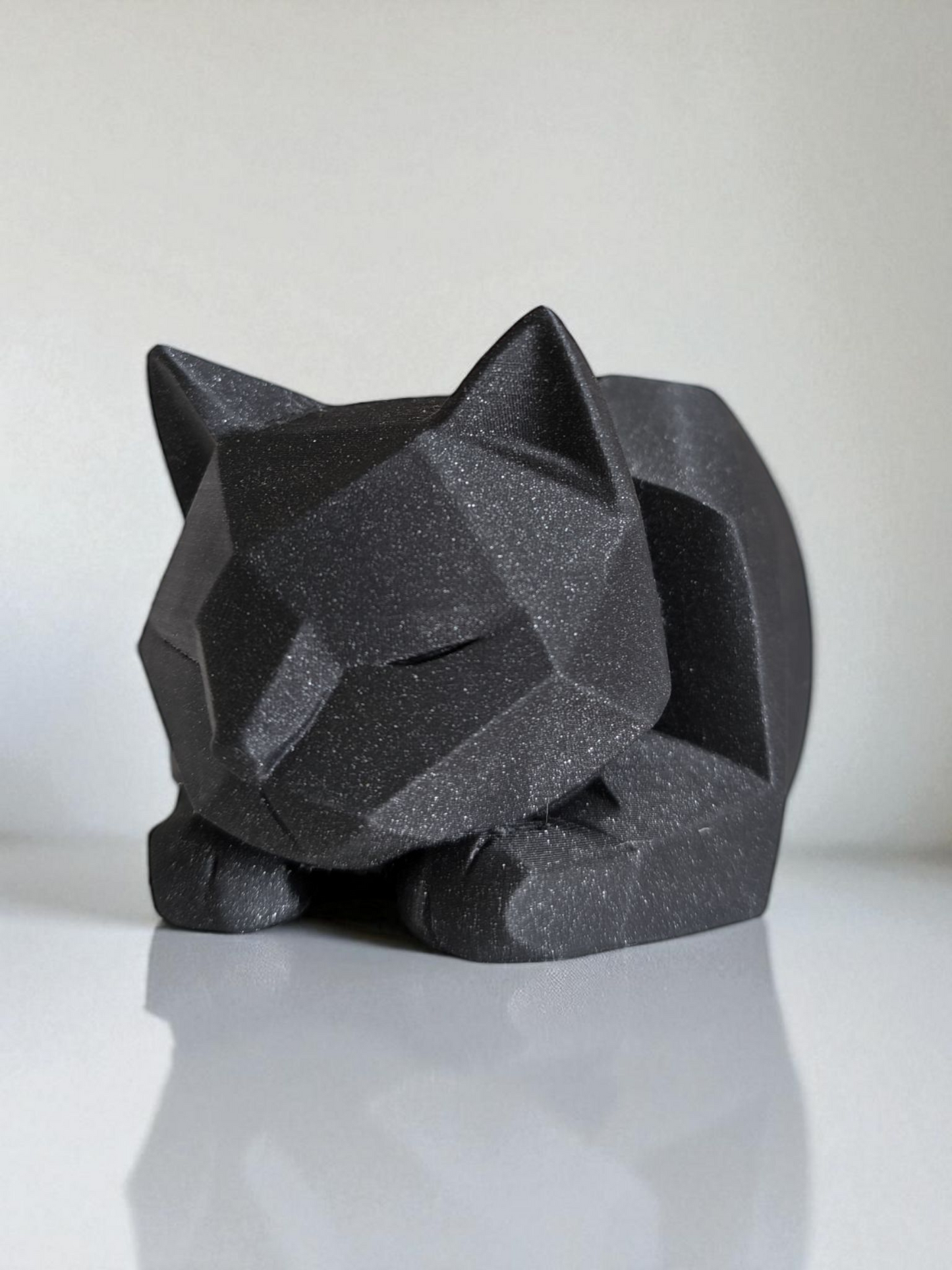 Katzen Figur „Waiting Kitten“ – Skulptur