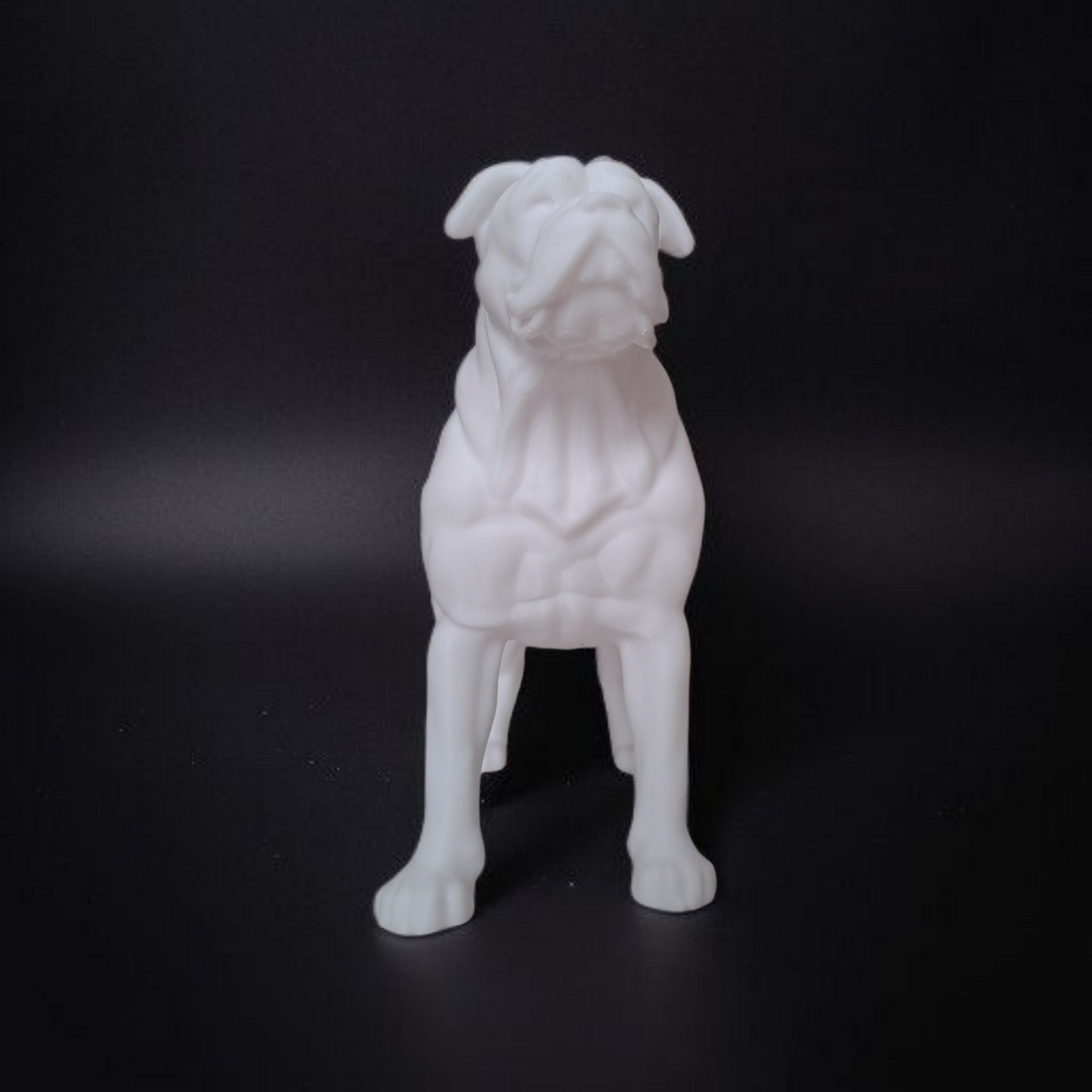 Hunde Figur „American Bulldog“ – Skulptur