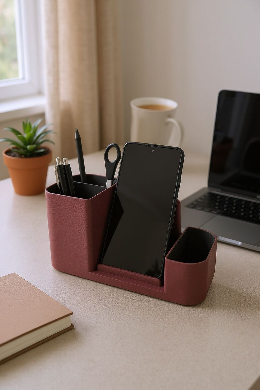 Premium Desk Hub – Stil trifft Funktion am Arbeitsplatz