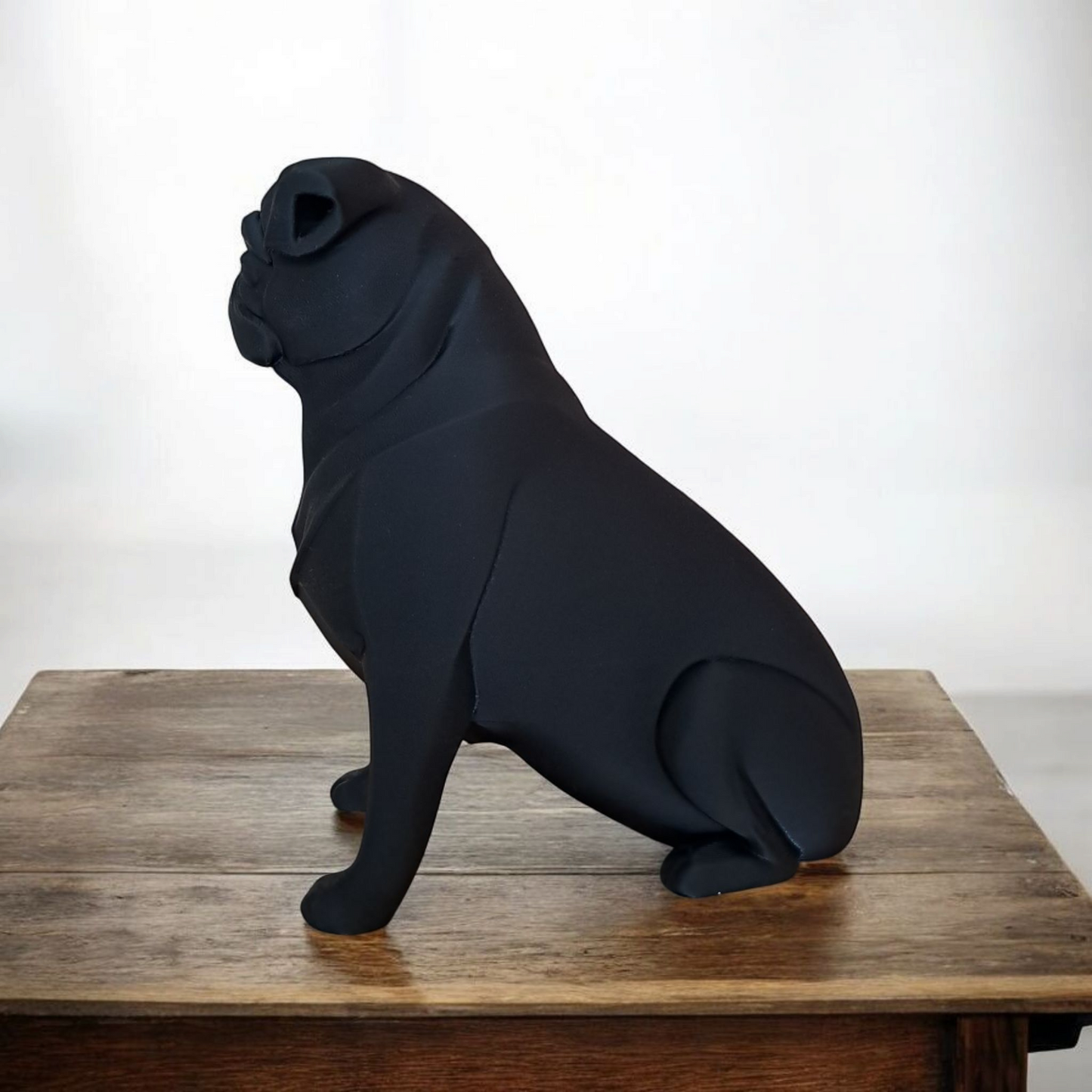 Hunde Figur „The Pug“ – Skulptur