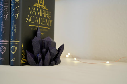 Buchstütze "Kristall"