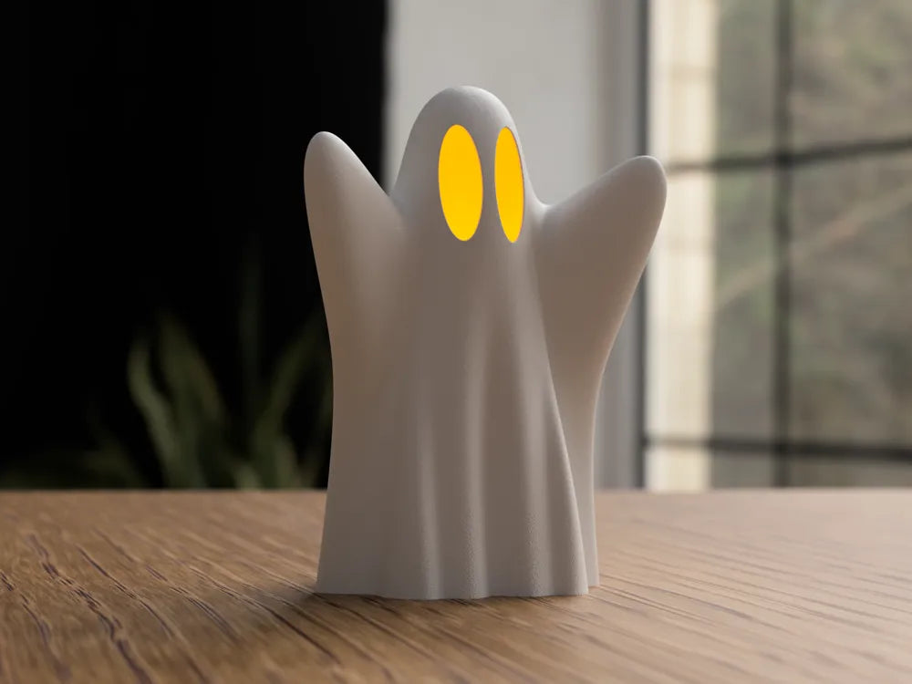 Halloween Geist LED Teelichthalter