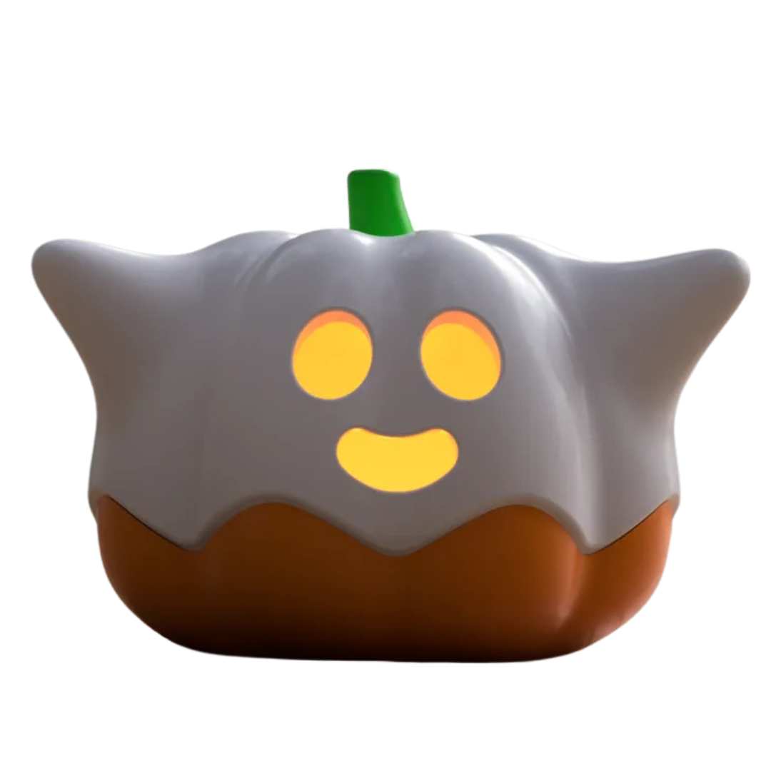 Ghost Pumpkin LED-Teelichthalter