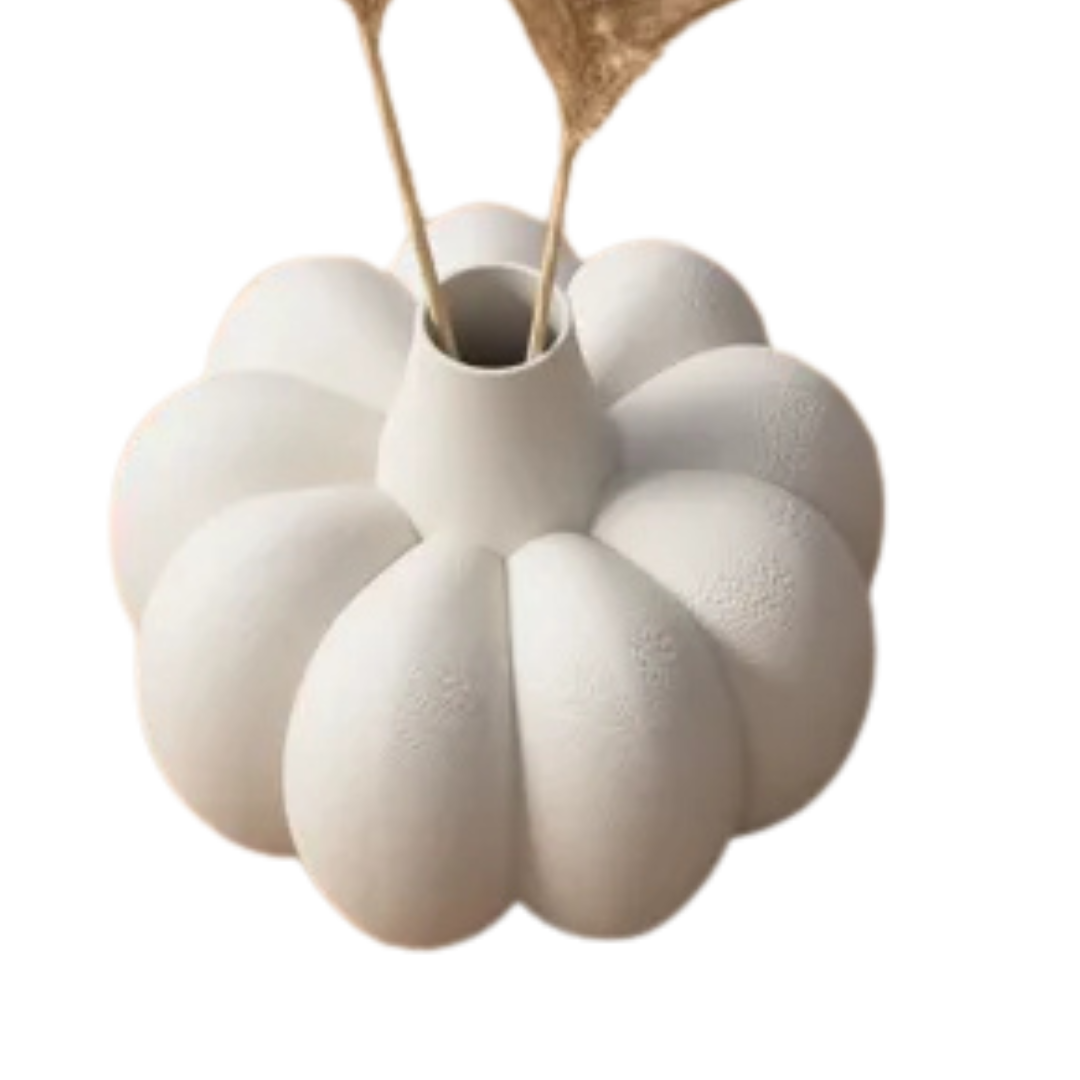 Pumpkin Vase – Herbstliche Eleganz im Kürbisdesign