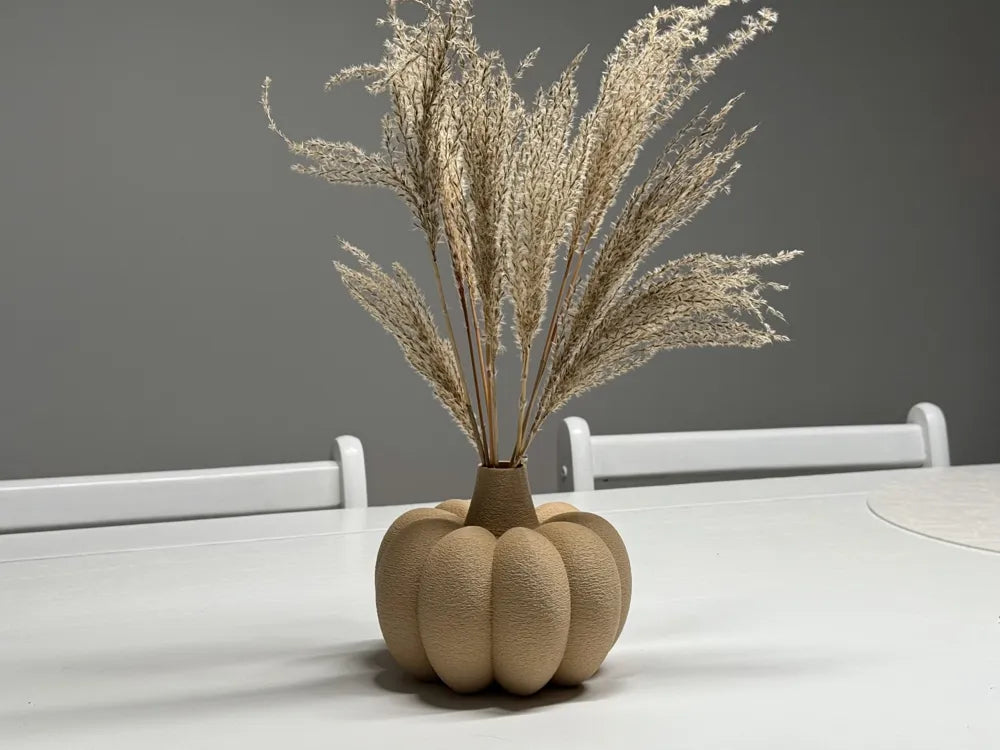 Pumpkin Vase – Herbstliche Eleganz im Kürbisdesign