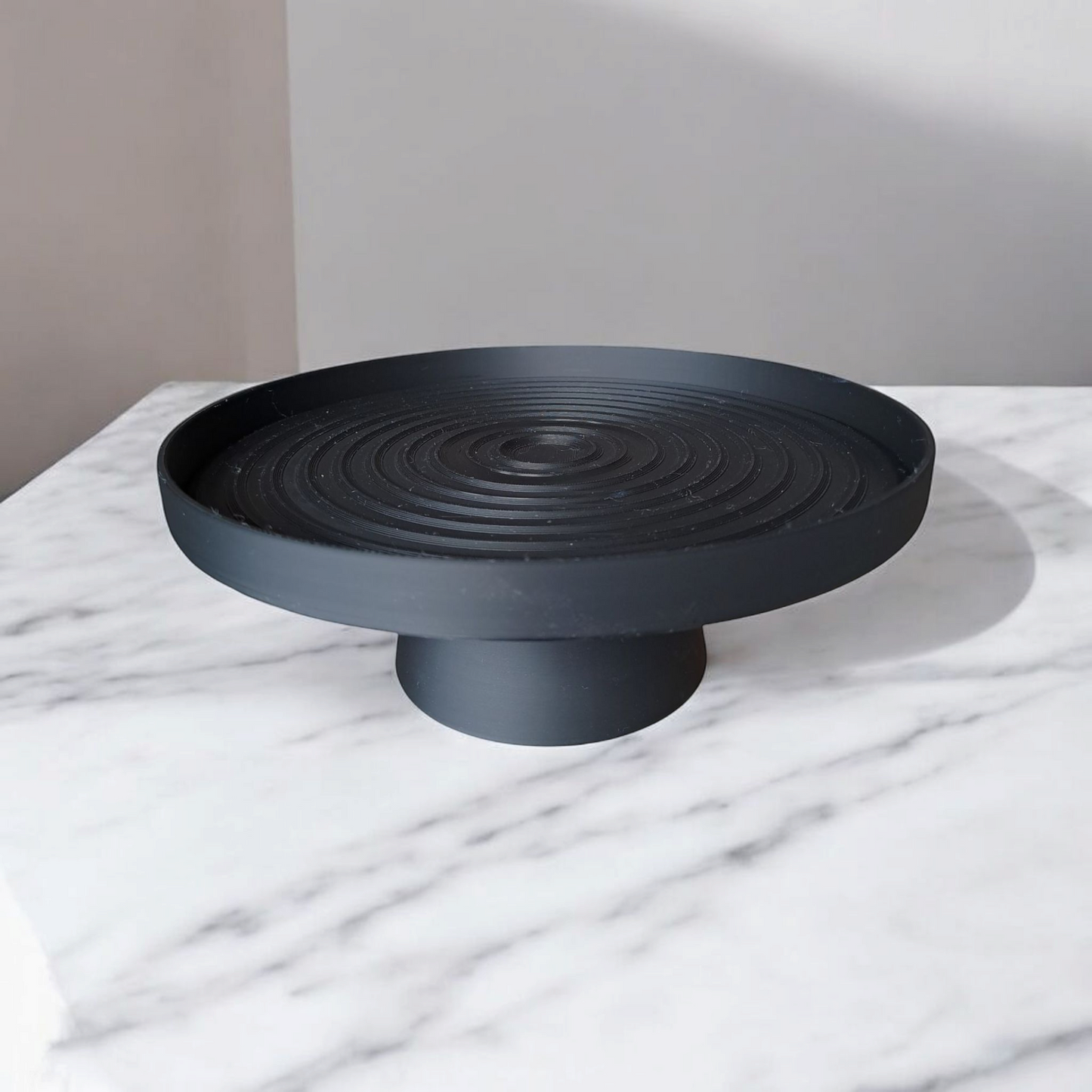 Dekoschale „Swirl“ mit Standfuß