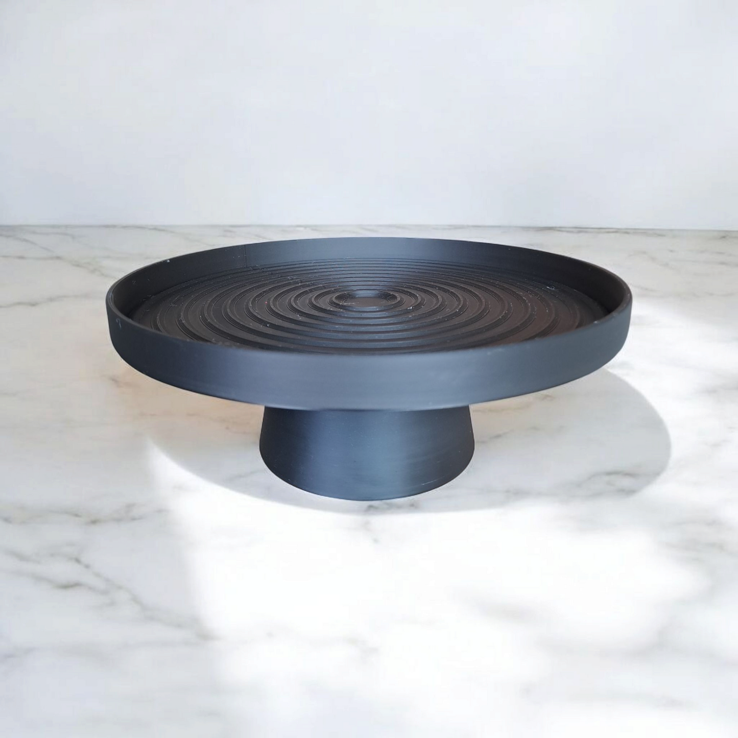 Dekoschale „Swirl“ mit Standfuß