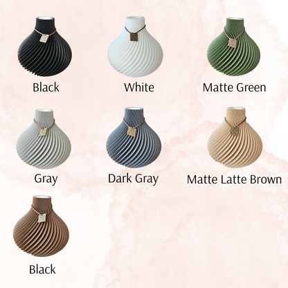 The Lisa Vase – Eleganz in geschwungenem Design