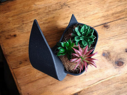 Blumentopf mit Vase "Crescent"