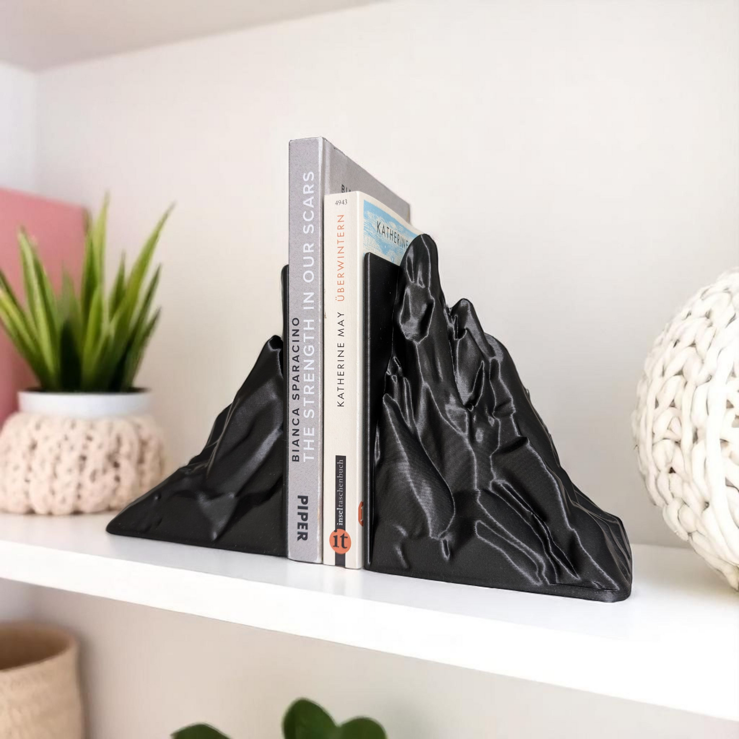 Buchstütze „Mountain Peaks“