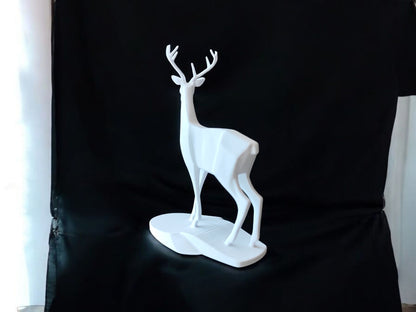 Minimalistische Hirsch „Stag“  – Skulptur