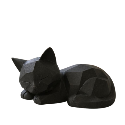 Katzen Figur „Sleeping Kitten“   – Skulptur