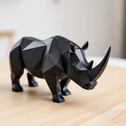Nashorn Figur „The Rhino“   – Skulptur