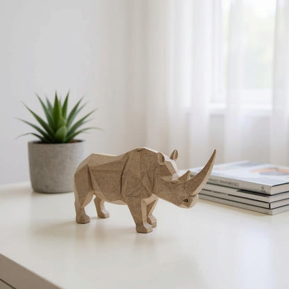 Nashorn Figur „The Rhino“   – Skulptur
