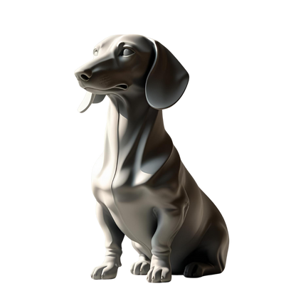 Hunde Figur „Dackel“   – Skulptur
