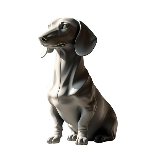 Hunde Figur „Dackel“   – Skulptur
