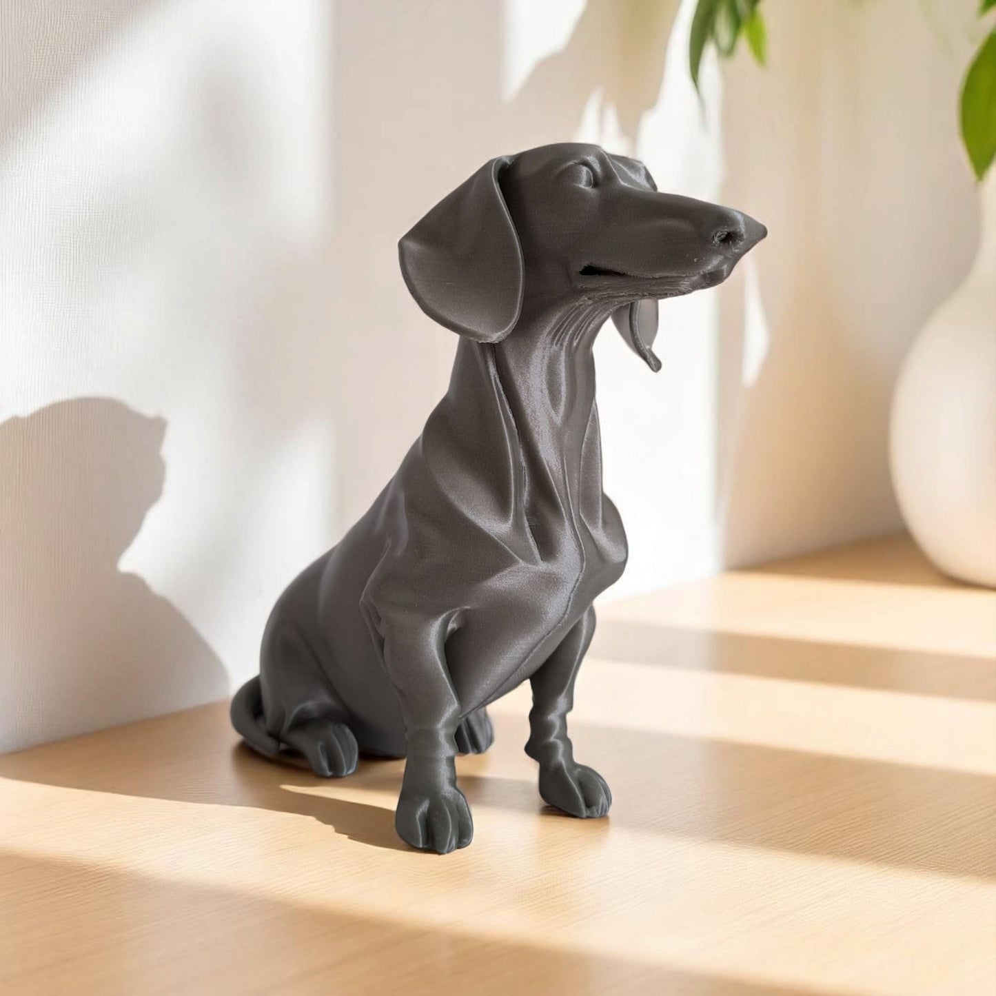 Hunde Figur „Dackel“   – Skulptur
