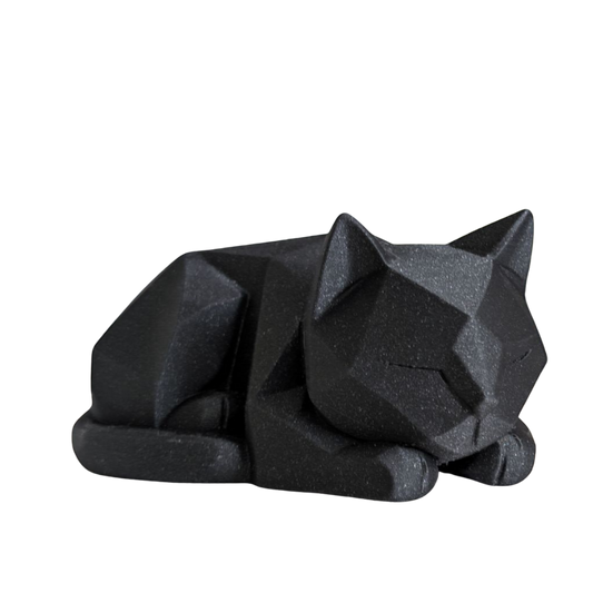 Katzen Figur „Waiting Kitten“   – Skulptur