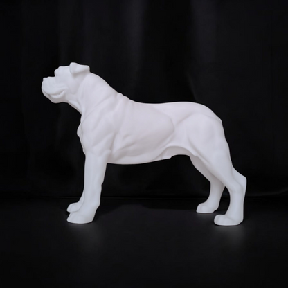 Hunde Figur „American Bulldog“   – Skulptur