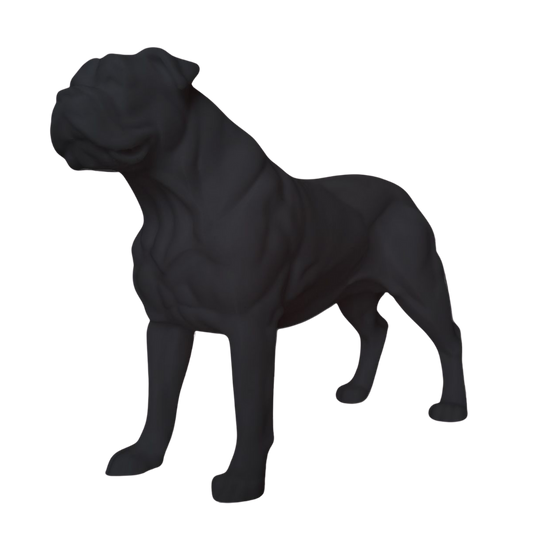 Hunde Figur „American Bulldog“   – Skulptur