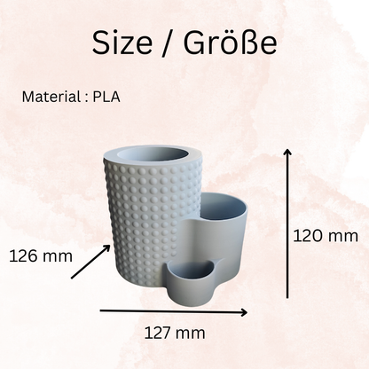 Modern Dotted Office Organizer – stilvolle Ordnung für deinen Arbeitsplatz