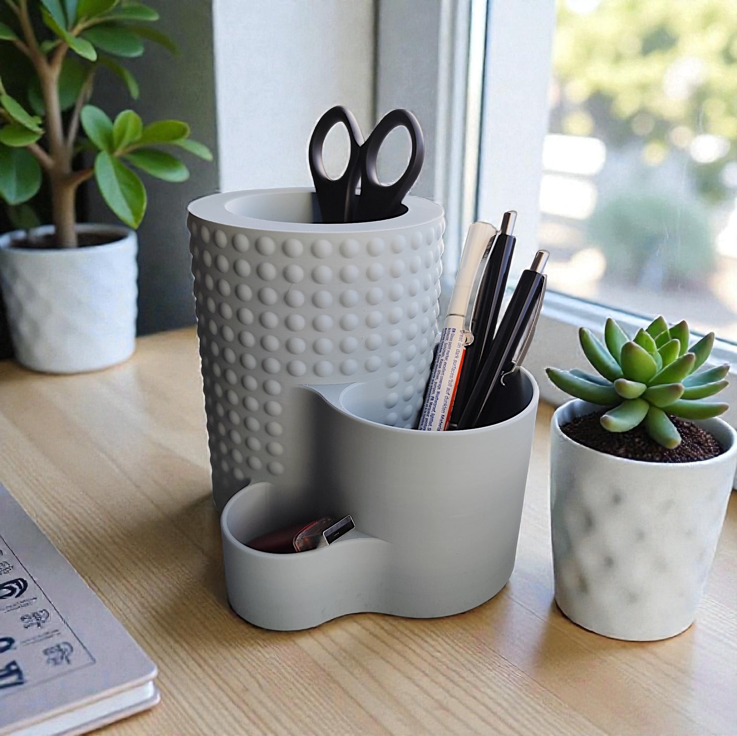 Modern Dotted Office Organizer – stilvolle Ordnung für deinen Arbeitsplatz