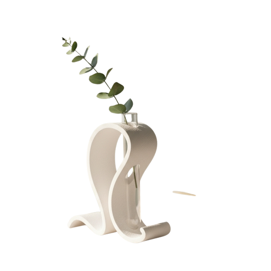 Beautiful Test Tube Vase Set – minimalistisches Design mit Fuzzy-Skin-Oberfläche