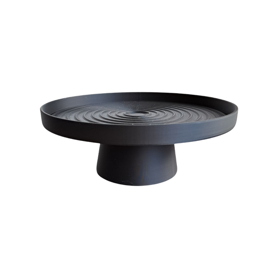 Dekoschale „Swirl“ mit Standfuß