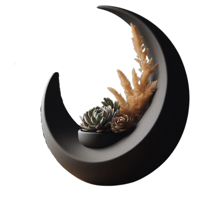 Designer Blumentopf "Crescent"