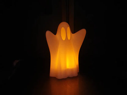 Halloween Geist LED Teelichthalter