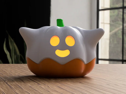 Ghost Pumpkin LED-Teelichthalter
