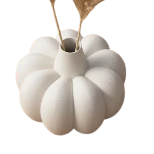 Pumpkin Vase – Herbstliche Eleganz im Kürbisdesign