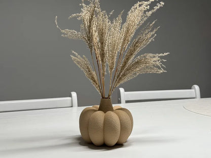 Pumpkin Vase – Herbstliche Eleganz im Kürbisdesign