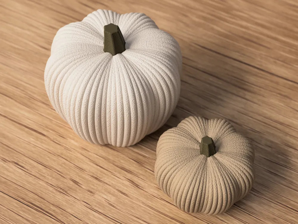 Moderne & minimalistische Kürbisdekoration – Herbstlich & stilvoll